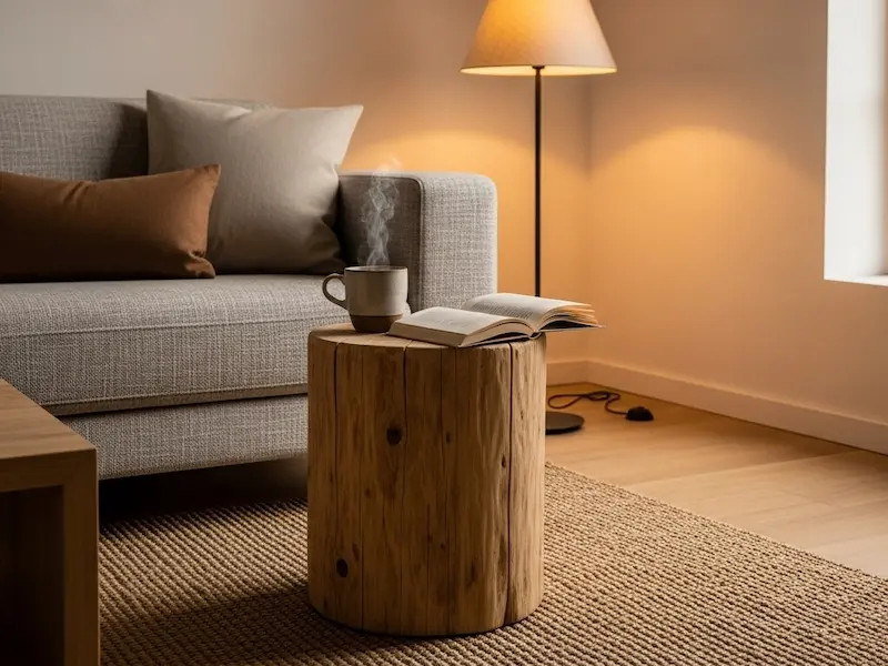 リビングのサイドテーブル