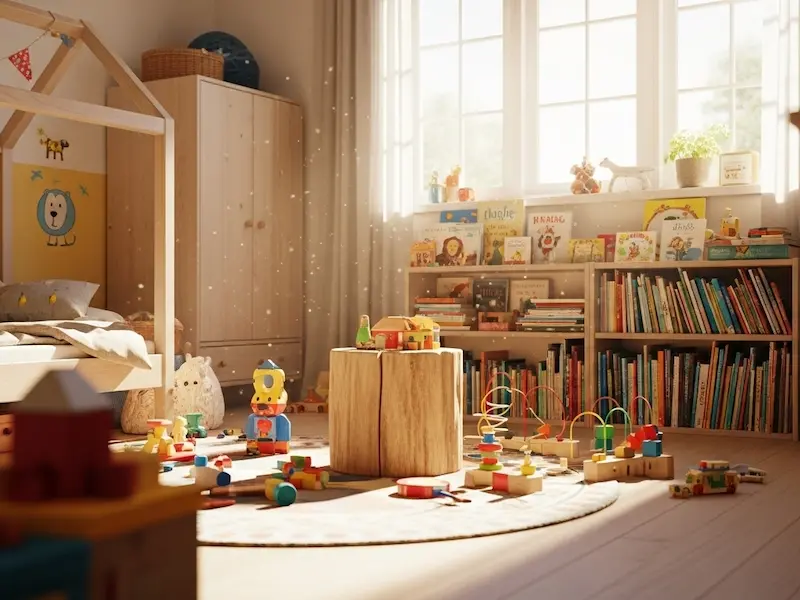 子供部屋の椅子