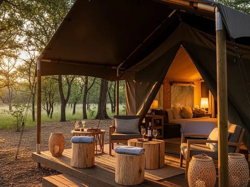 グランピング施設